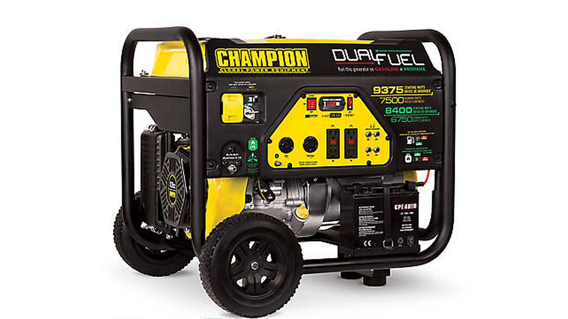 Champion 7500W Dual Fuel Portable Generator Review