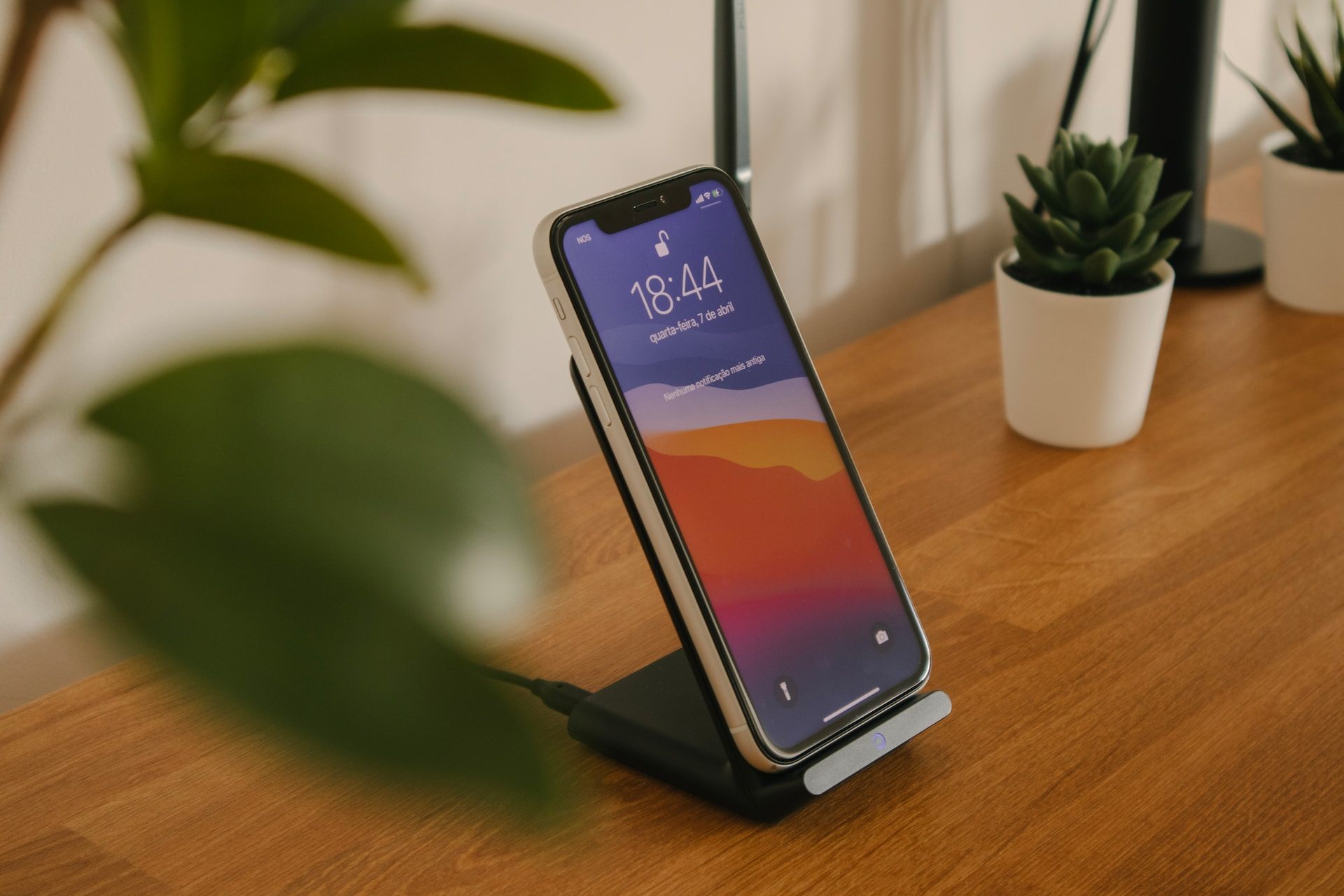 Portable Power Station With Wireless Charging Pad