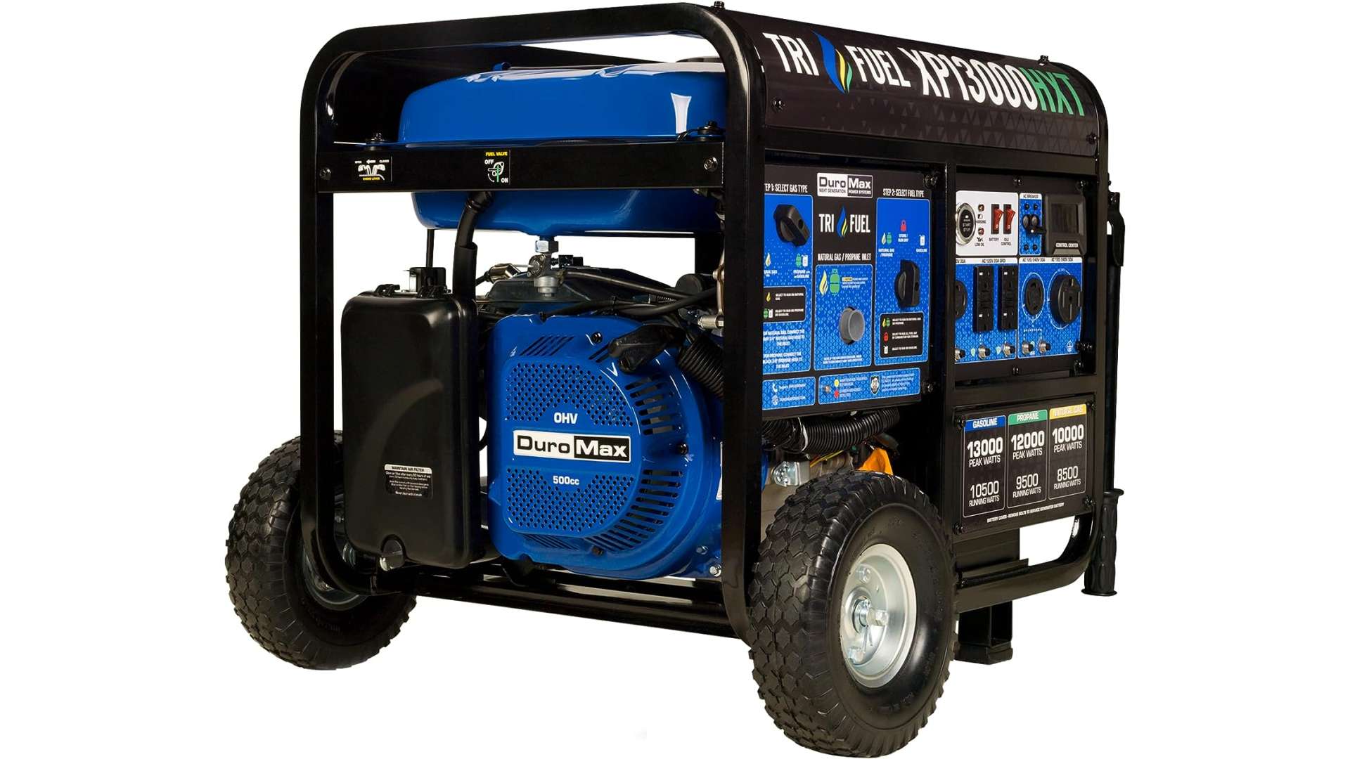 DuroMax XP13000HXT Tri-Fuel Portable Generator Review