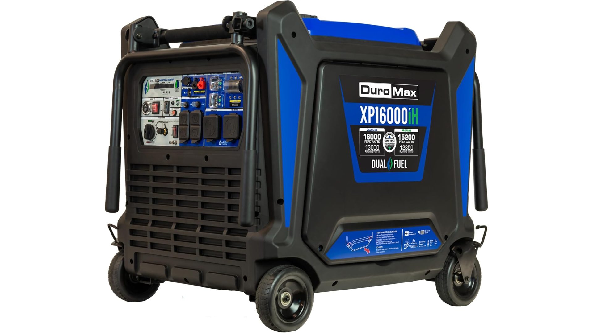 DuroMax XP16000iH Dual Fuel Inverter Generator