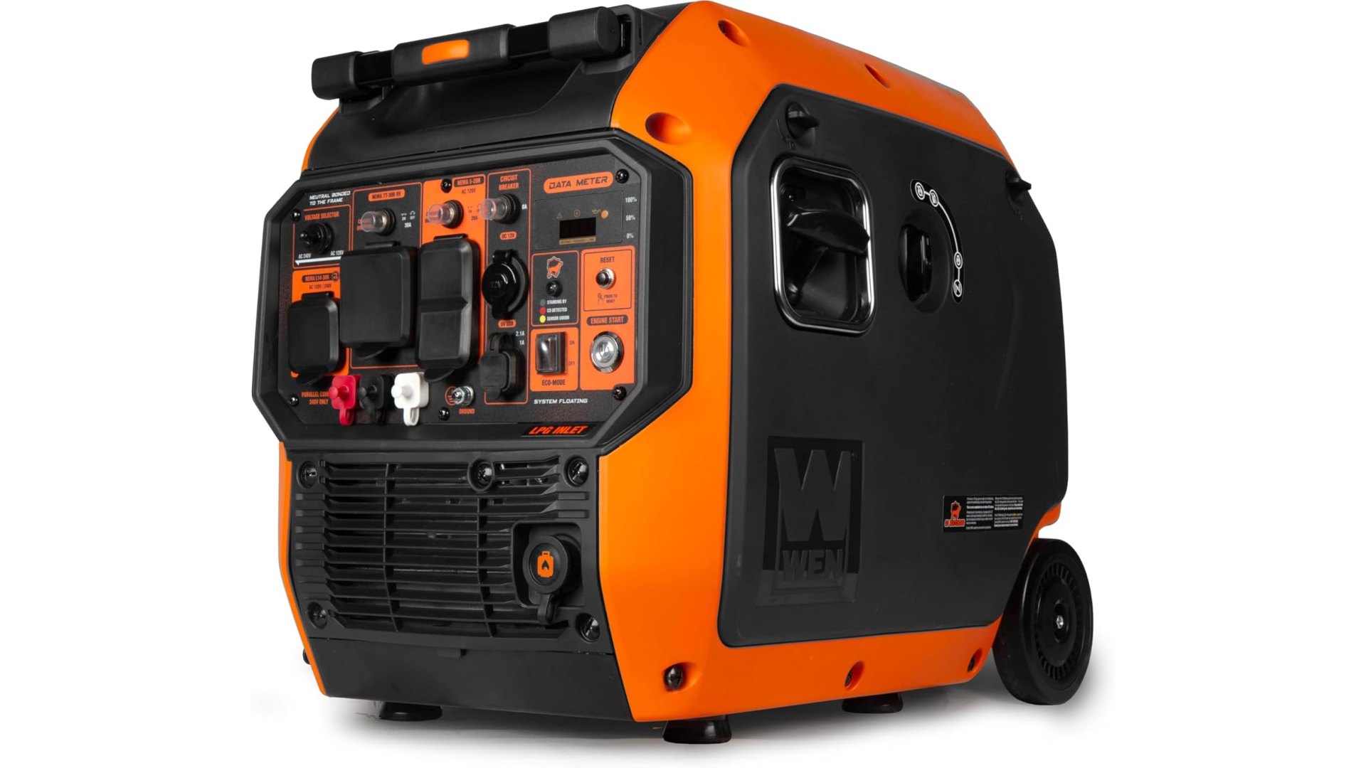 WEN DF680iX 6800W Dual Fuel Portable Inverter Generator