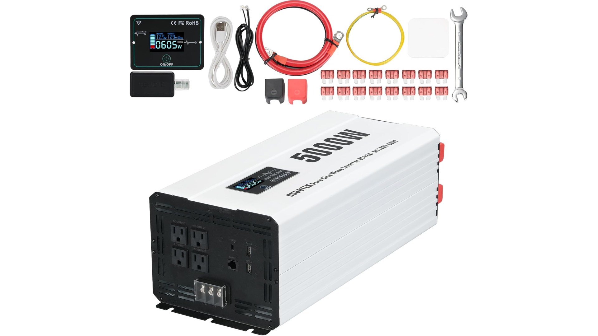 Best 5000W Pure Sine Wave Inverters: OUBOTEK vs. Tebrol