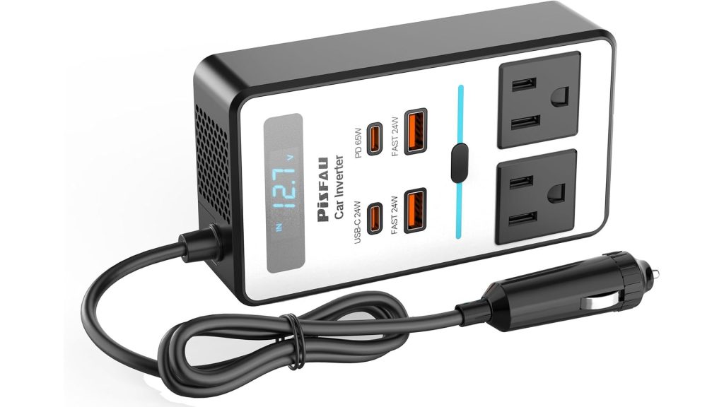 PiSFAU 200W Car Power Inverter