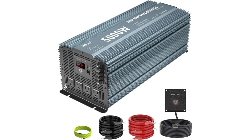 Tebrol 5000W 12V Pure Sine Wave Inverter